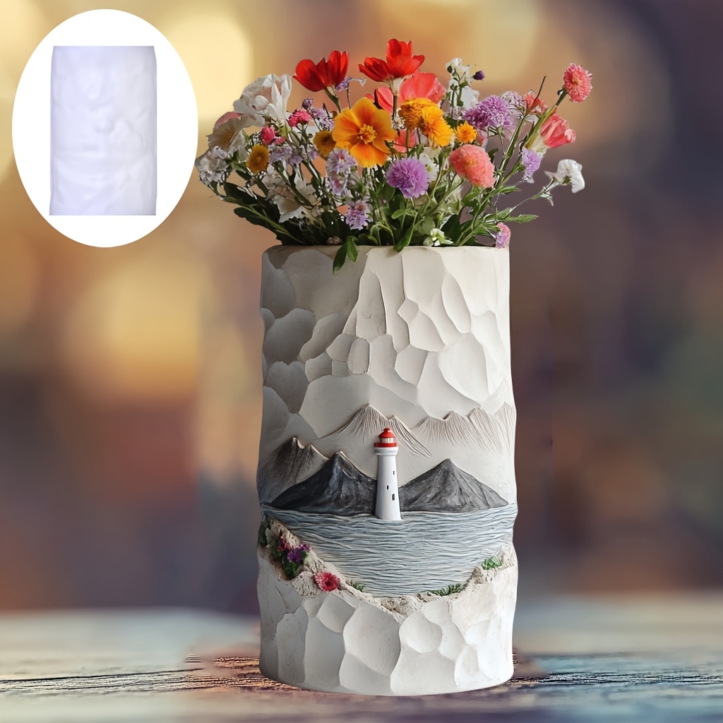 Meer Leuchtturm Relief Blume P – Resin Ocean Wave Mold Bewertung und Preis