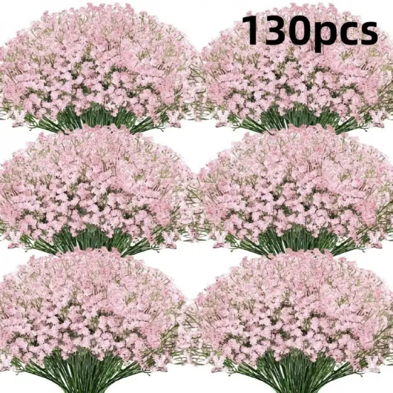 130-Stängel Rosa Schleierkraut – Dried Flower Bulk Bewertung und Preis